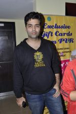 Karan Johar at Student of the year promotions in PVR and Cinemax, Mumbai on 20th Oct 2012 (49).JPG